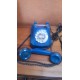 Antiguo Teléfono De Baquelita Azul