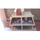 Casita de muñecas con accesorios.
