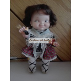 Muñeca traje típico aragonés España