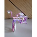 Mini bicicleta morada