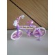 Mini bicicleta morada