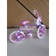 Mini bicicleta morada