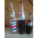 Lote de botellas Pepsi Cola