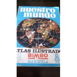Vge Mexican Album sticker stamps Bimbo Marinela el mundo del