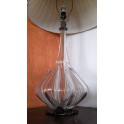 Lámpara de cristal antigua